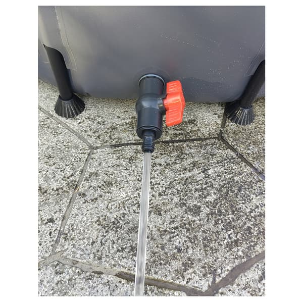 Regnvandstønde 750 l, grå