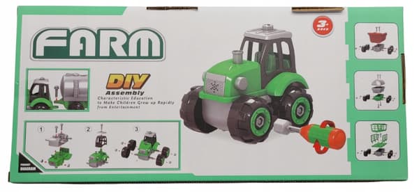TRAKTOR til AFMONTERING trailerværktøj SKRUET stort sæt