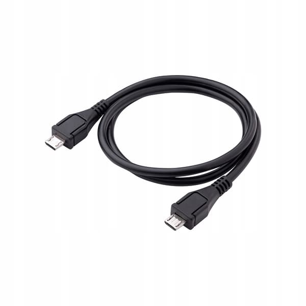 Akyga AK-USB-17 USB 2.0-kabel micro-USB B(han) - micro-USB B(han) 0,6m sort