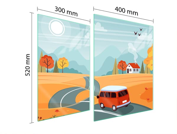 LASINEN SUOJALEVY LIEDELLE 70x52 AUTO
