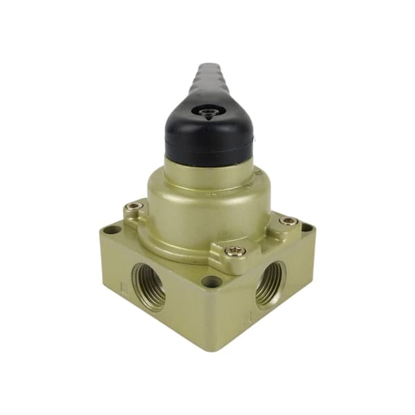 Pneumatisk manuell ventil med spak 1/2"