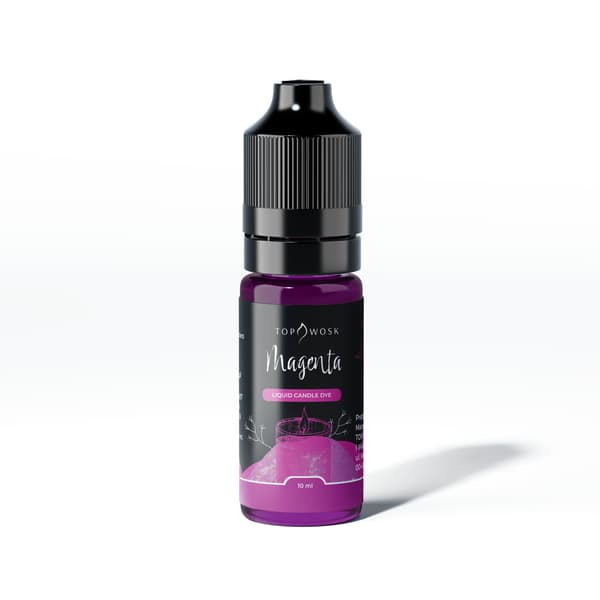 Magenta flydende stearinlysfarve 10 ml