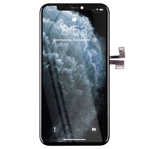 Repart LCD skärm digitizer för iPhone 11 PRO hårt OLED