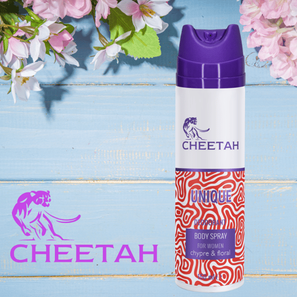 Cheetah Deodorant Unik Dam 150ml