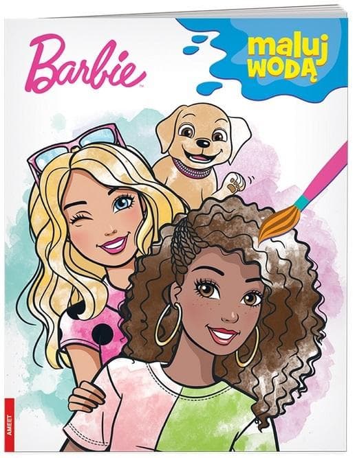 Barbie. Maalaa vedellä