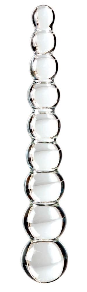 Icicles Glass Anal Perler 9 Kuglestørrelser