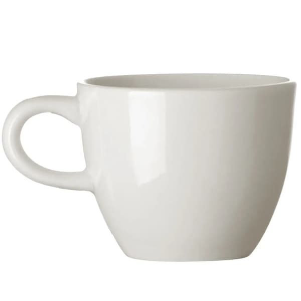 Espressokopp i porslin, 80 ml, set om 6