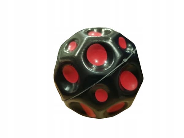 Leksaks Galaxboll meteor sort rumgalaksebold 6 cm