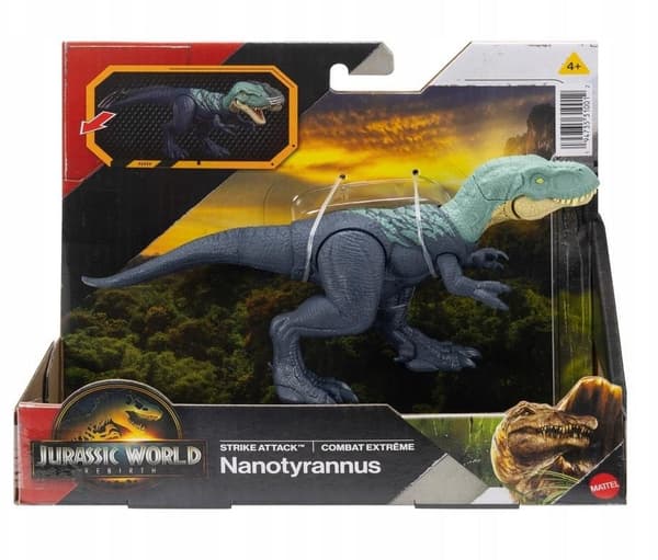 Jurassic World attackerande Nanotyrannus-figur