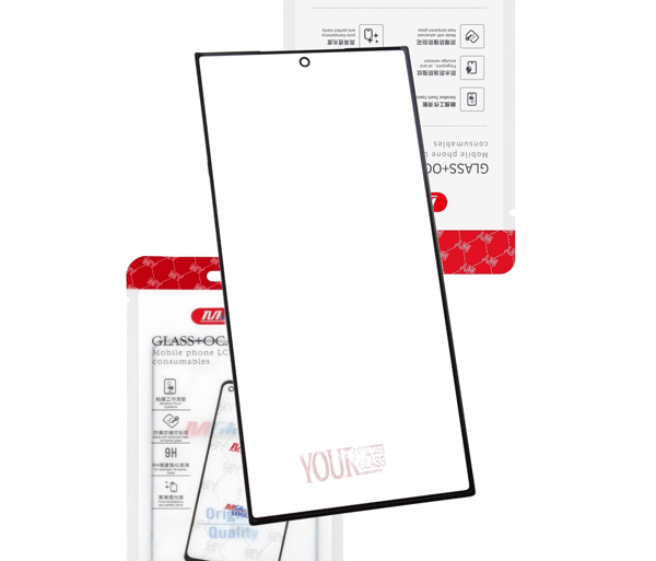Snabb displayglas MUSTTBY med OCA til Samsung Galaxy S10 SM-G973