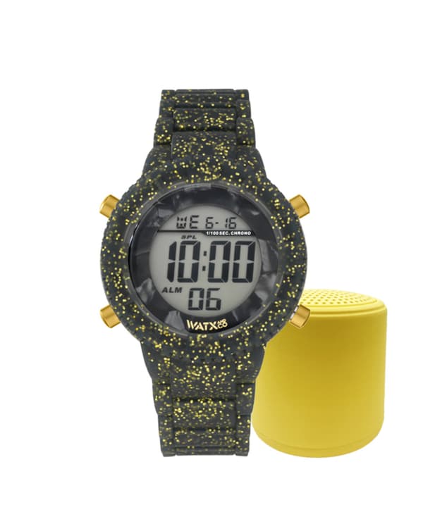 WATXANDCO RELOJ1_M ur. Quartz, sort. Dameur.