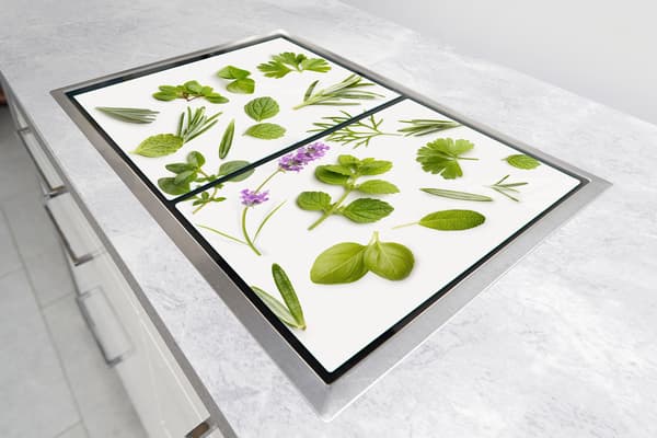 LASINEN SUOJALEVY LIEDELLE 85X52 KASVIT