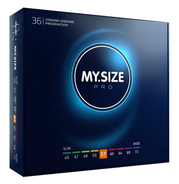 MYSIZE PRO Kondomer 57 mm 36 stk.