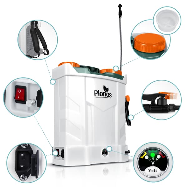 Plonos PL-602 batteridriven spruta