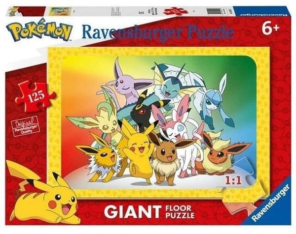 Barnpussel 125 Pokémon Jätte