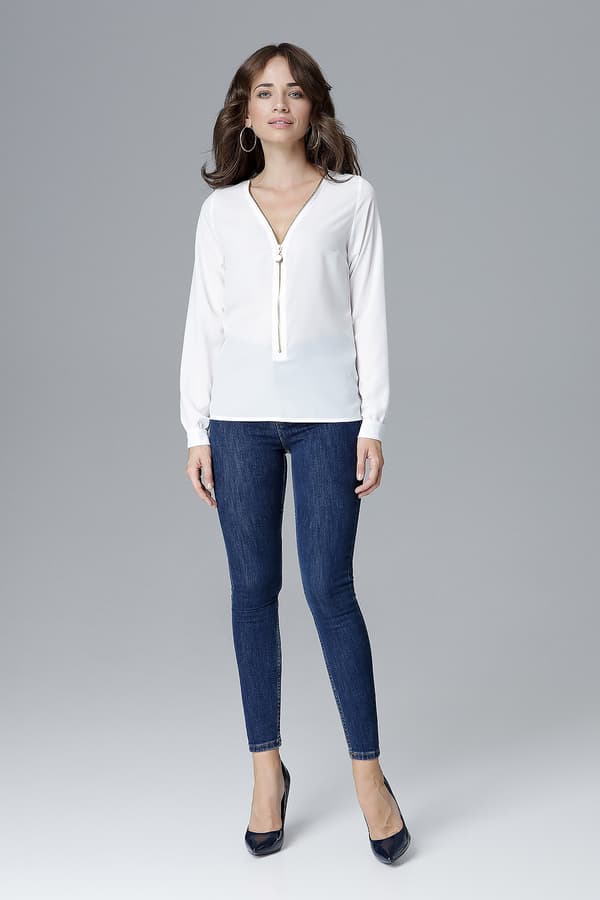 Bluse L023 Ecru XL