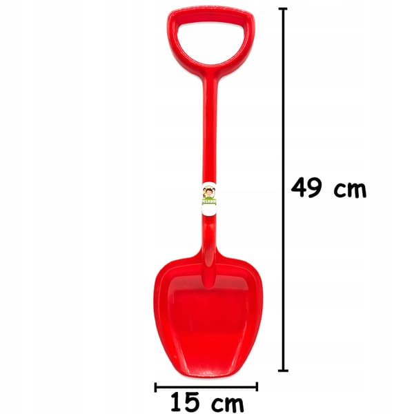 MEGADIDI SOLID strandsandspade 49 cm POLSK TILLVERKNING