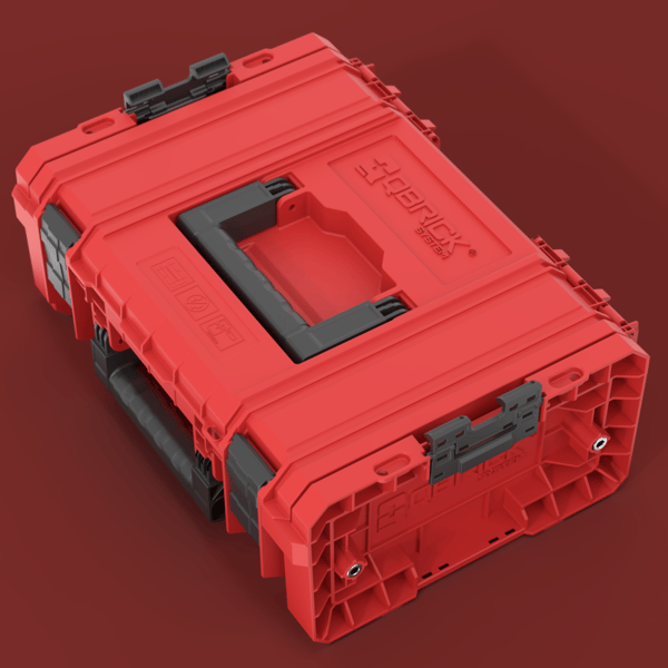 QBRICK SYSTEM PRO TechnicianCase2.0 RedUltraHDSpecialdesignet kuffertboks 12l