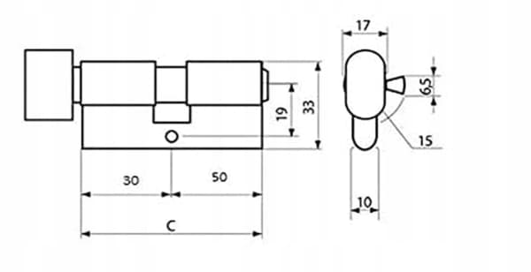 Imp-insertti g30/50 NIK-nupeilla