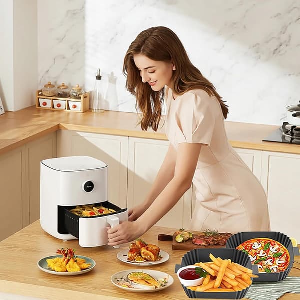 SILIKONEFORM TIL AIR FRYER BAGEINDSATS
