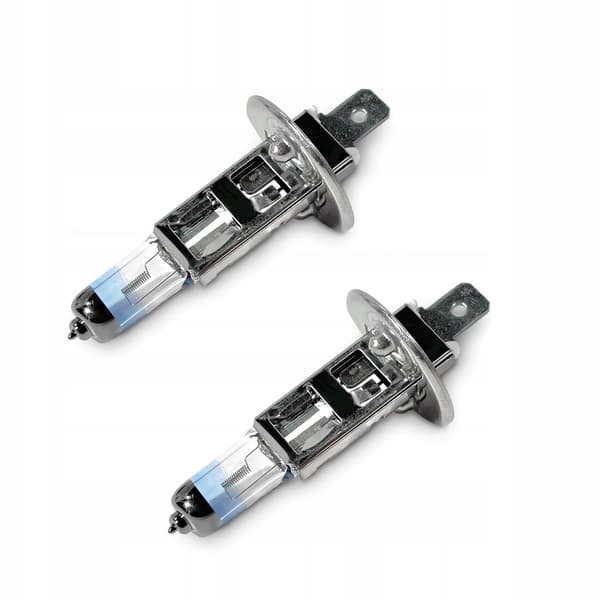 H1 Bilglödlampor 12V 55W Hyper White +150% Set 2 st