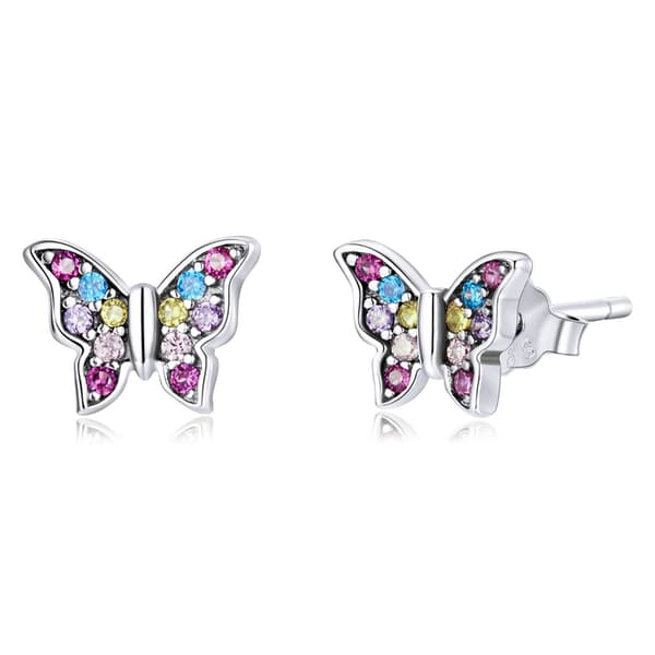 Pendientes de plata Pendientes de mariposa Plata 925