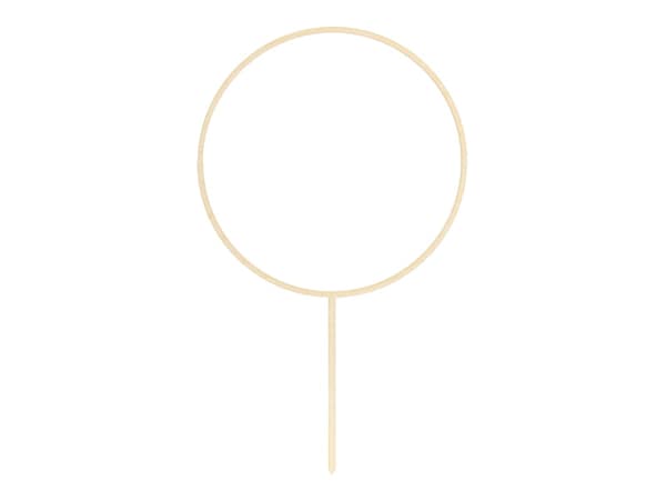 Trätårtdekoration RING CIRKEL