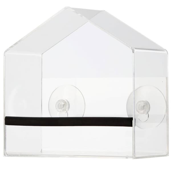 GARDENLINE FUGLEFODERHUS TRANSPARENT 1-DEL EDA 4397