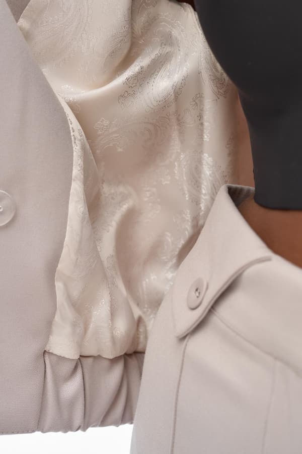 Damejakke Fabia Latte 42