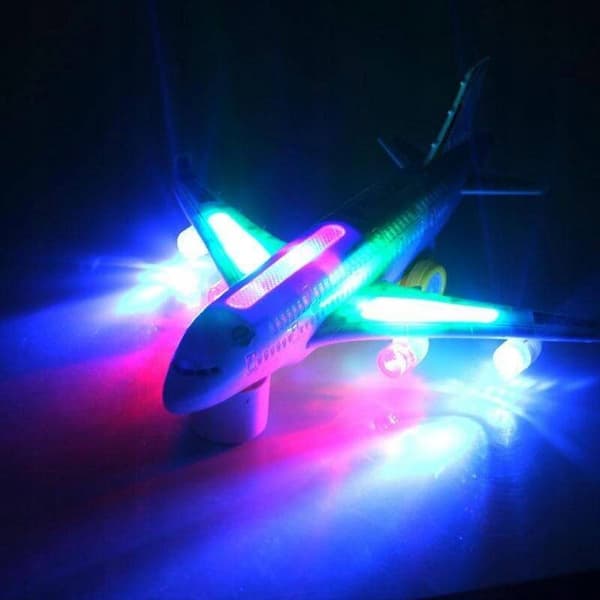STORT A380 PASSAGERFLY KØRER LYD 22 cm