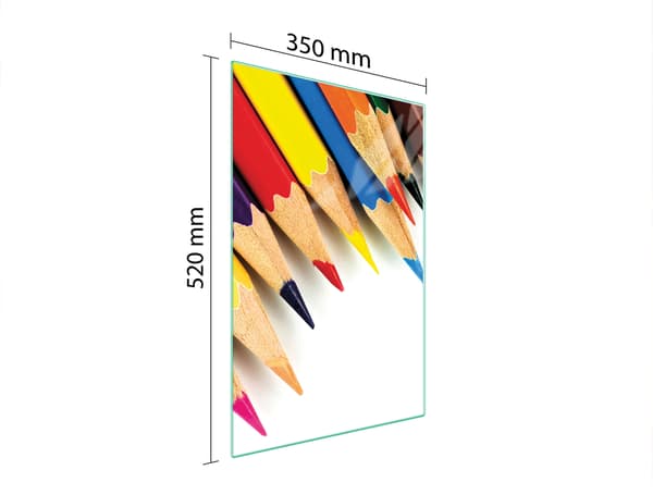 GLASSKÆREBRÆT 35x52 FARVE