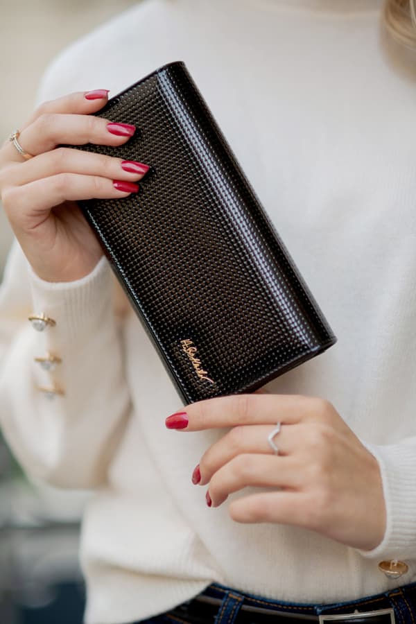 BPD-DT-100 SORT PRIKKEDE Damepung +CERTIFIKAT