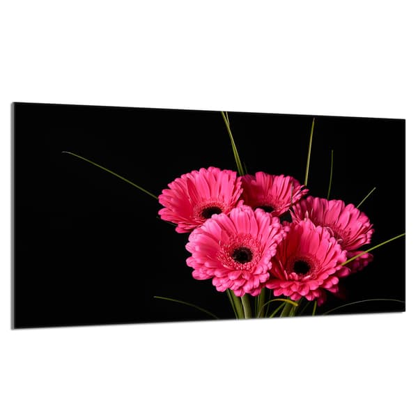 Glasbeskytter til komfur 90x52 Gerbera