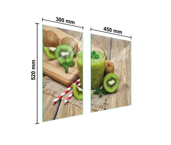 LASISUOJALEVY 75x52 KIWI