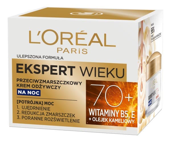 Loreal Age Expert 70+ Närande Nattkräm 50ml