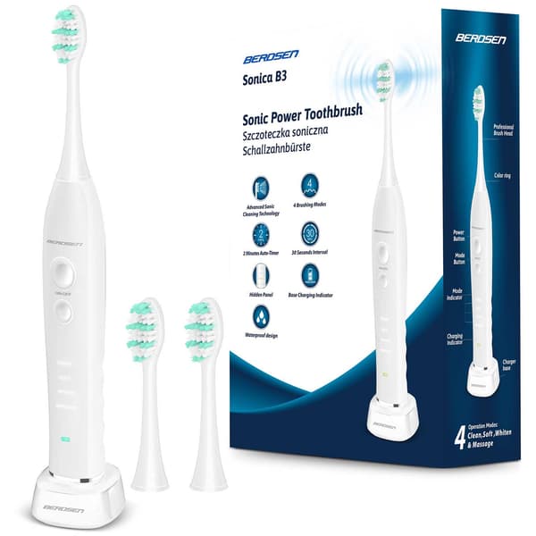 Sonica B3 vit sonisk tandborste