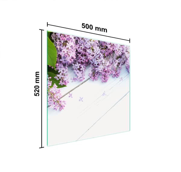 LASINEN SUOJALEVY LIEDELLE 50x52 LILAA