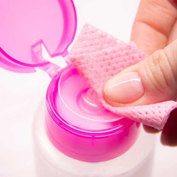 AlleLac rosa vätskedispenser med pump 150 ml