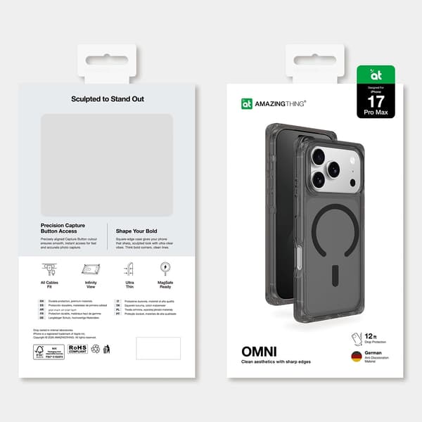 iPhone 17 Pro Omni MagSafe-etui - Sort
