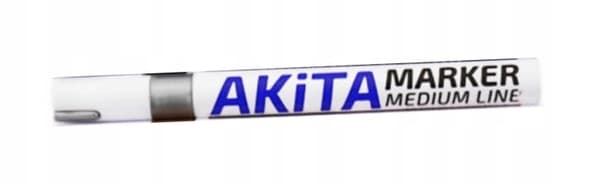 Sølv olielak konstruktionsmarkør