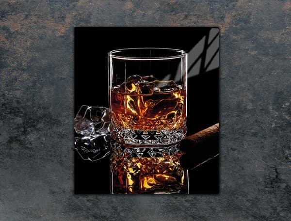SKÄRBRÄDA I GLAS 45x52 WHISKY