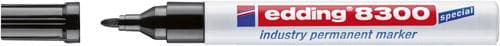 Permanent tusch, industriel, 8300 sort Edding