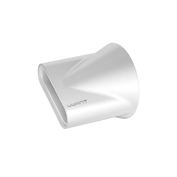Ioniserende hårtørrer med diffuser H100 1500W - Hvid