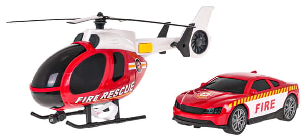 Helikopter + Brandkårsbilset