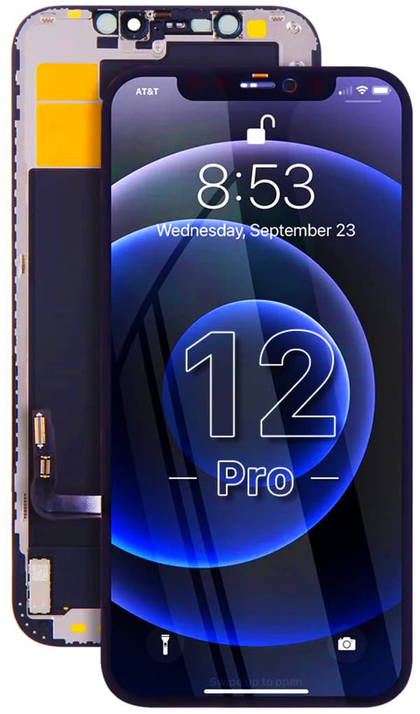 Skærmglasdigitalisator til Apple iPhone 12 / 12 Pro OLED