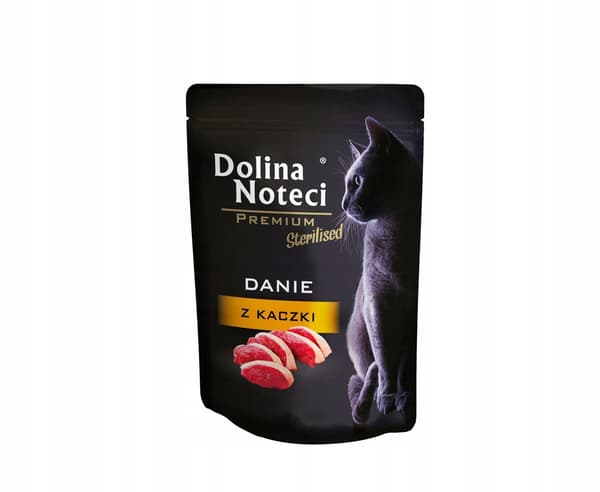 Dolina Noteci Premium våtfoder för katter med anka 30x85 g