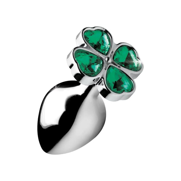 XR Brands 4-Leaf Clover Medium Anaalitulppa