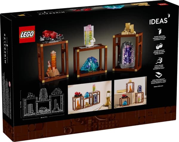 LEGO 21362 Ideas - Mineralsamling