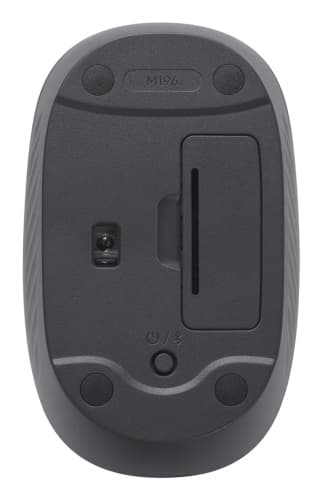 Logitech M196 trådløs mus, Bluetooth, 1000 DPI, grafit