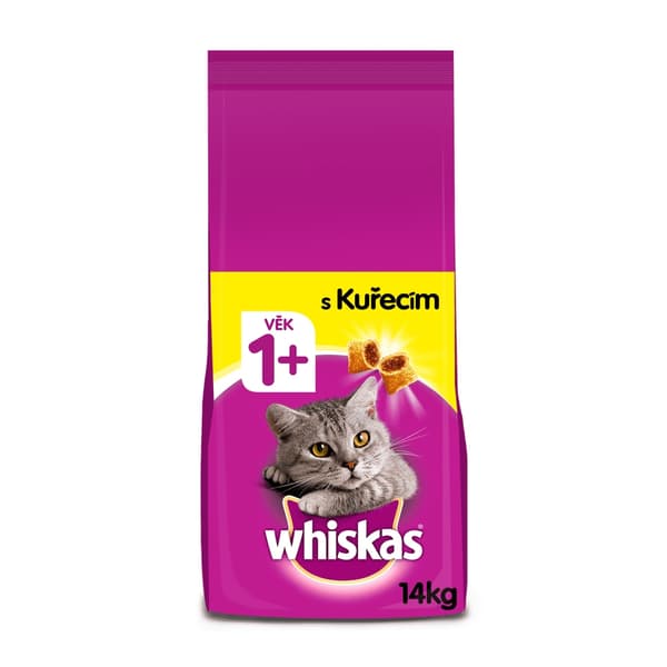WHISKAS Kyllingefoder med grøntsager 14kg
